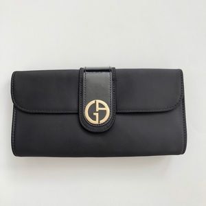 Giorgio Armani parfums black clutch